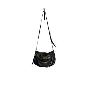 Marc by Marc Jacobs Classic Q Natasha Leather Crossbody Bag Black Y2K Era